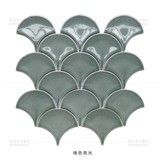 Вентилятор керамический мозаичный фон фон стены рыбь