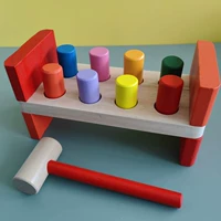 Познавательная игрушка Монтессори для координации рук и глаз, раннее развитие, цветовое восприятие