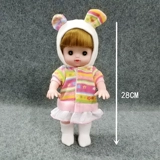 Реалистичная кукла из мягкой резины, расческа, бутылочка для кормления, умная игрушка, подарок на день рождения