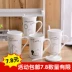 Xu hướng thời trang đơn giản cốc gia đình cốc gốm có nắp muỗng nam và nữ sinh viên Hàn Quốc cốc cà phê thủy tinh - Tách bình hút nước cho bé Tách