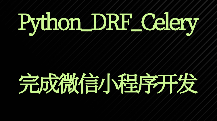 aotuo haima malala fuer aoer Python Celery DRF 视频课程
