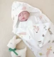 Мягкая клейкая односторонняя вязаная хлопковое объятие было антилопной белкой