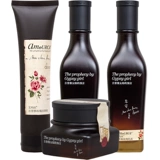 Watsons, комплект с розой в составе для ухода за кожей, осветляющее очищающее молочко, масло, BB крем