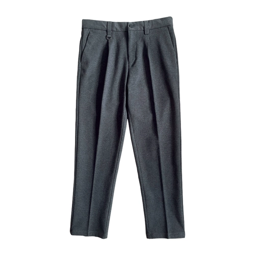 Шерстяное пальто, штаны, универсальный демисезонный костюм, увеличенная толщина