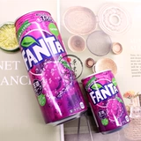6 банок бесплатная доставка Япония Fanta Fanta Fanta Виноградный виноградный виноградный виноград Jacus Карбонированный напиток 160 мл*3 фруктового сока 1%