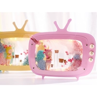 Теплый желтый ТВ-Розовый Свинья