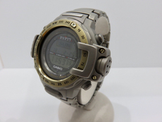 Часы casio pro trek titanium prt-4000登山怪售