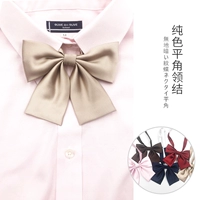 Студенческая юбка в складку, галстук-бабочка, цветной аксессуар, рубашка с бантиком, японский шейный платок, галстук