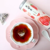 Клубника, ягодный чай, красный (черный) чай, фруктовый чай, чай в пакетиках, холодный чай, холодный напиток