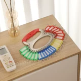 Система хранения из нержавеющей стали для ключей с застежкой, изысканный брелок