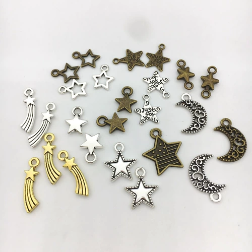 Серьги ручной работы, подвеска, металлическое звездное небо, аксессуар с аксессуарами, «сделай сам», в корейском стиле, простой и элегантный дизайн