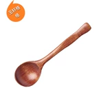 Аудитория полна маленькой деревянной стеблевой ложки ложки ложки ложки медовой ложки, экологически чистого легкого HS-5914