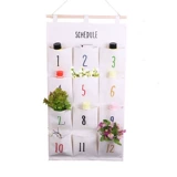 Ткань, система хранения, подвесной органайзер, настенная коробочка для хранения, мобильный телефон, медицинская маска, сумка для хранения, из хлопка и льна