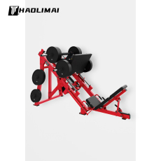 Тренажер для силовых тренировок 悍马45度倒蹬机大腿肌肉训练器hammerstrength挂片系列商用器材
