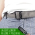 Sợi carbon không gây dị ứng vành đai nam kim loại- miễn phí nữ chàng trai vành đai Hàn Quốc nam chiến thuật hoang dã nylon vành đai vải Thắt lưng