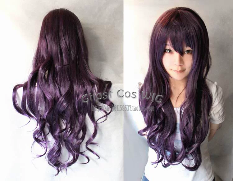 Universal multicoloured wig, (Physicals), cosplay