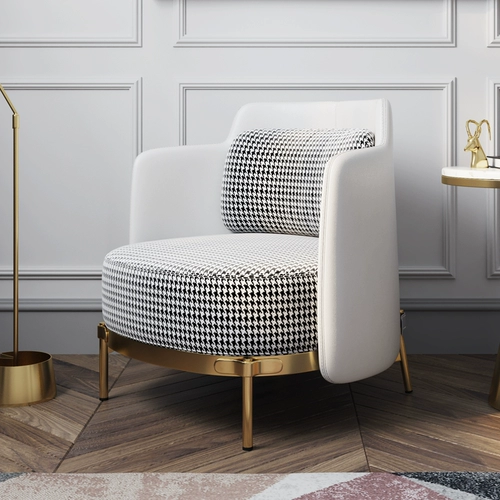 Nordic Light Luxury Once Solo стул гостиной повседневный отдых Стул Simple Modern Light Light Luxury Designer Одиночный стул