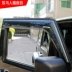 Jeep JEEP Wrangler mưa đặc biệt visor Wrangler cửa sổ xe mưa lông mày visor sửa đổi phụ kiện đặc biệt