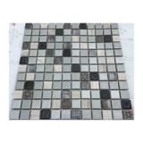 Серая керамика мозаичная плитка настенная паста камень серая деревянная фоновая стена ванная комната для ванной комнаты антикварная настенная паста балкон