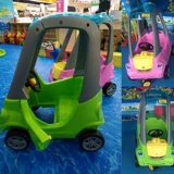 Детская игрушка для парков развлечений, детский дом на колесах с сидением, ходунки, 1-3 лет