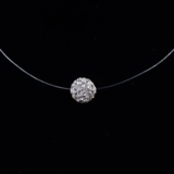 Женские ожерелья серебряной цепи подвески клавиля