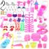 Barbie Dress Up Set Dream Mansion Luxury Fort Villa Đồ chơi Dress Up Quần áo trẻ em Toy Castle Castle - Búp bê / Phụ kiện đầm búp bê Búp bê / Phụ kiện