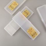 Пластиковый матовый прозрачный пенал, коробка для хранения для школьников