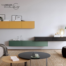 шкаф для ванной 下架西班牙进口treku储物柜轻奢家具餐边柜组合柜子壁柜彩色lauki