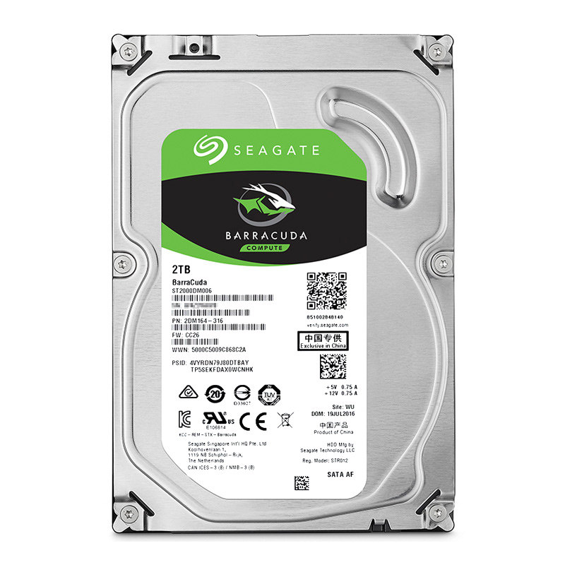 Seagate/希捷 st2000dm006 2TB台式机械硬盘2t可