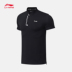 Áo thun nam tay ngắn Li Ning 18 Trang phục thể thao Xia Weide Slim nam thể thao mùa hè APLN137-1-2-4 áo polo nữ tay lỡ Áo polo thể thao