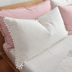 Hàn quốc Công Chúa Phong Thủy Bông Bóng Pillow Case Net Màu Đỏ Duy Nhất Tóc Bóng Phong Bì Cotton Bông Gối Trường Hợp Duy Nhất Gối trường hợp