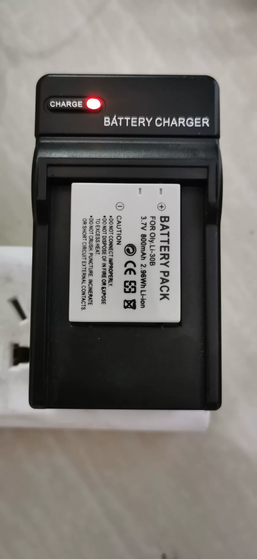 Olympus μ-miniditals μ-minidigital μ-mini camera LI-30B battery
