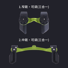 Тренажер для силовых тренировок 翼璇可调节划船拉背把手高位下拉配件练背神器杠铃硬拉健身训练器