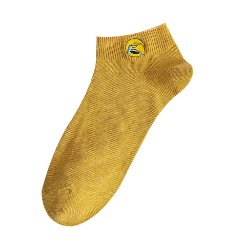 Хлопковые тонкие носки, гольфы, 5шт, впитывают пот и запах, популярно в интернете