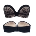 Châu âu và Mỹ sexy ren mùa hè strapless bra non-slip vô hình ngực nhỏ tập hợp không có vòng thép phần mỏng đồ lót thoải mái