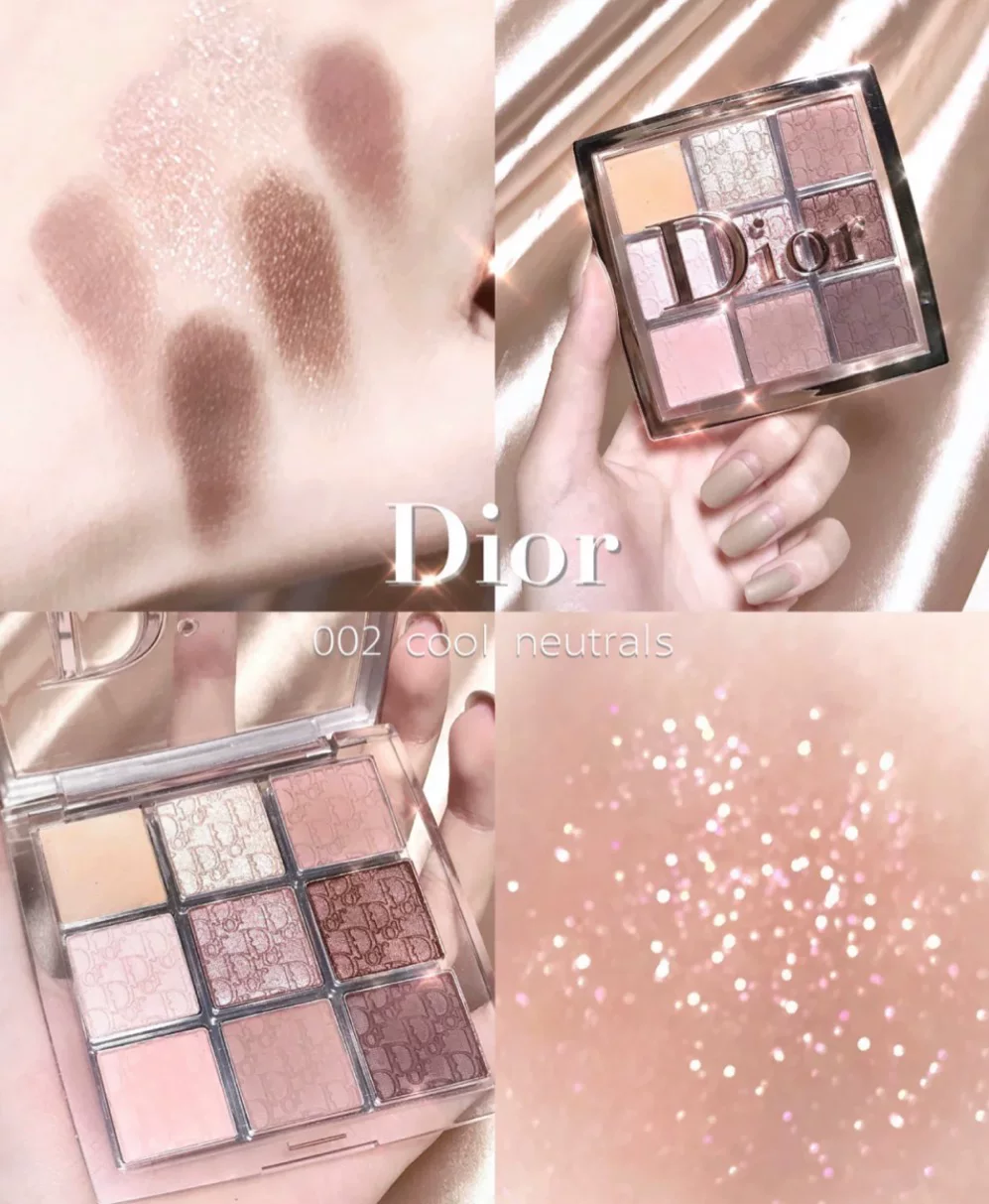 Dior/ новая версия фона nine -цветной тени для век BACK003 004 001 015 румяна 001 012