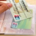 Cửa hàng bách hóa không thấm nước chống trầy xước bộ hộ chiếu chống bụi trong suốt hộ chiếu bộ tài liệu bộ thẻ cao su mềm - Trang chủ Trang chủ