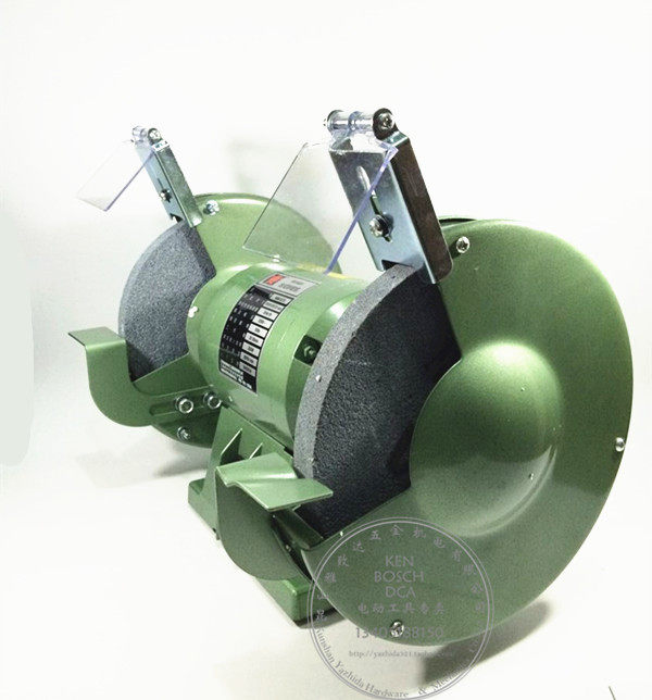 金鼎8寸台式砂轮机mqd3220单相350w/mq3220三相400w(200mm)