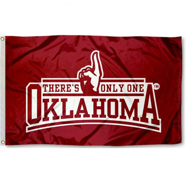 Флаг хоккея NCAA Oklahoma Sooners команды NCAA