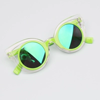 Зеленая [автомобильная коробка+зеркальная ткань]