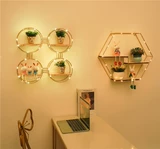 Северная европейская стена Стена Стоичка сетка красная комната гостиная на стенах стена украшения на задней части верхней стены висящие полки висящие стены