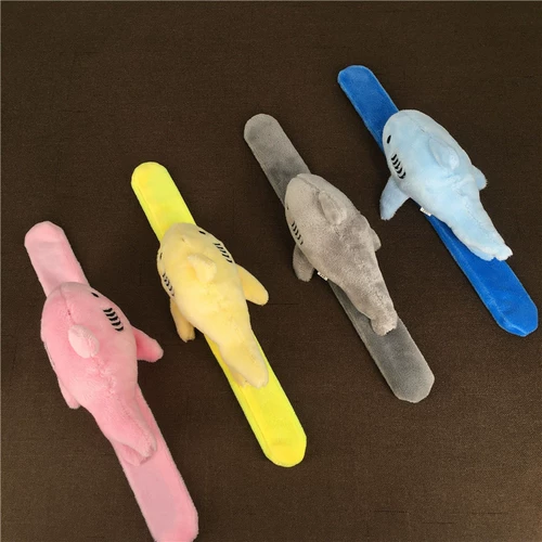 Милая плюшевая акула, кукла для детского сада, браслет, игрушка, 23см