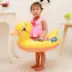 Vòng bơi dày bé bé ngồi vòng chập chững bơi vòng phao cứu sinh phim hoạt hình thuyền phao - Cao su nổi Cao su nổi