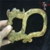 Antique jade antique jade tường ngọc Ming và Qing Triều Đại tuổi cao cổ ngọc bích mảnh ngọc bích ngọc bích cũ mặt dây chuyền cũ piccolon móc Ngọc bích
