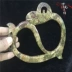 Antique jade antique jade tường ngọc Ming và Qing Triều Đại tuổi cao cổ ngọc bích mảnh ngọc bích ngọc cũ mặt dây chuyền cũ Pique cừu móc