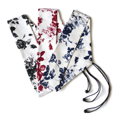Trung quốc tươi tay dệt kim dòng bộ đồ ăn túi lưu trữ túi vải túi phong cách Nhật Bản xách tay bộ đồ ăn túi đũa set Đồ ăn tối