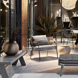 Дорожный современный диван для отдыха из натурального дерева, популярно в интернете