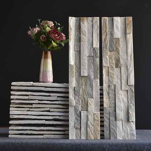 Натуральный культурный камень фоновый фон стена тибетская гостиная телевизионная крыльца северная стена плитка плитка вилла на открытом воздухе древняя стена Тибетс