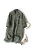 Thiết kế ý nghĩa cống nạp cho tweed ~ 18 mùa thu mới thời trang loose handmade hai mặt áo khoác len áo khoác D88182