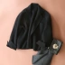 2018 mùa thu mới thời trang phụ nữ phù hợp với cổ áo ngắn hai mặt áo len áo len P1-D6003 Áo khoác ngắn